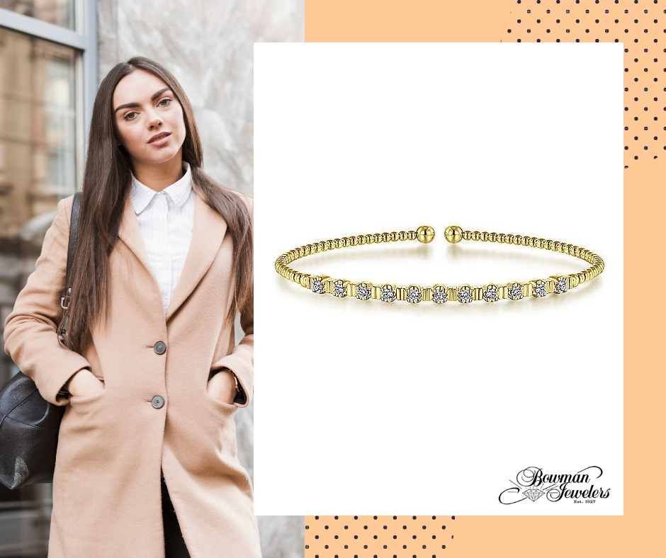 bowman-jewelers-gold-diamond-bracelet-bangle