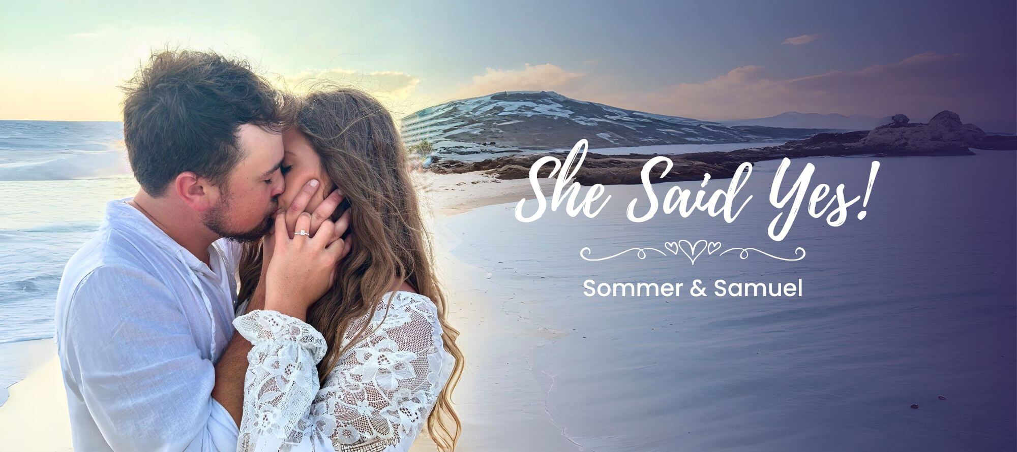 Congratulations Sommer and Samuel from Bowman Jewelers