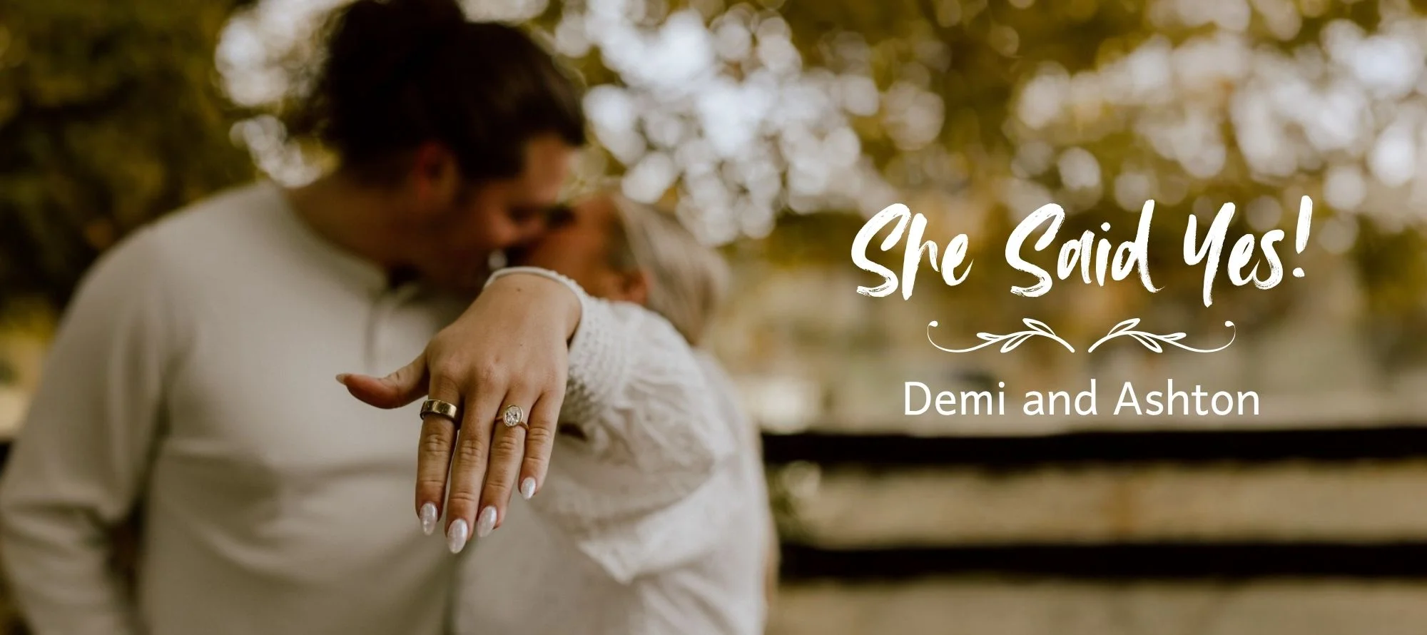 Demi and Ashton Happy Couple of Bowman Jewelers