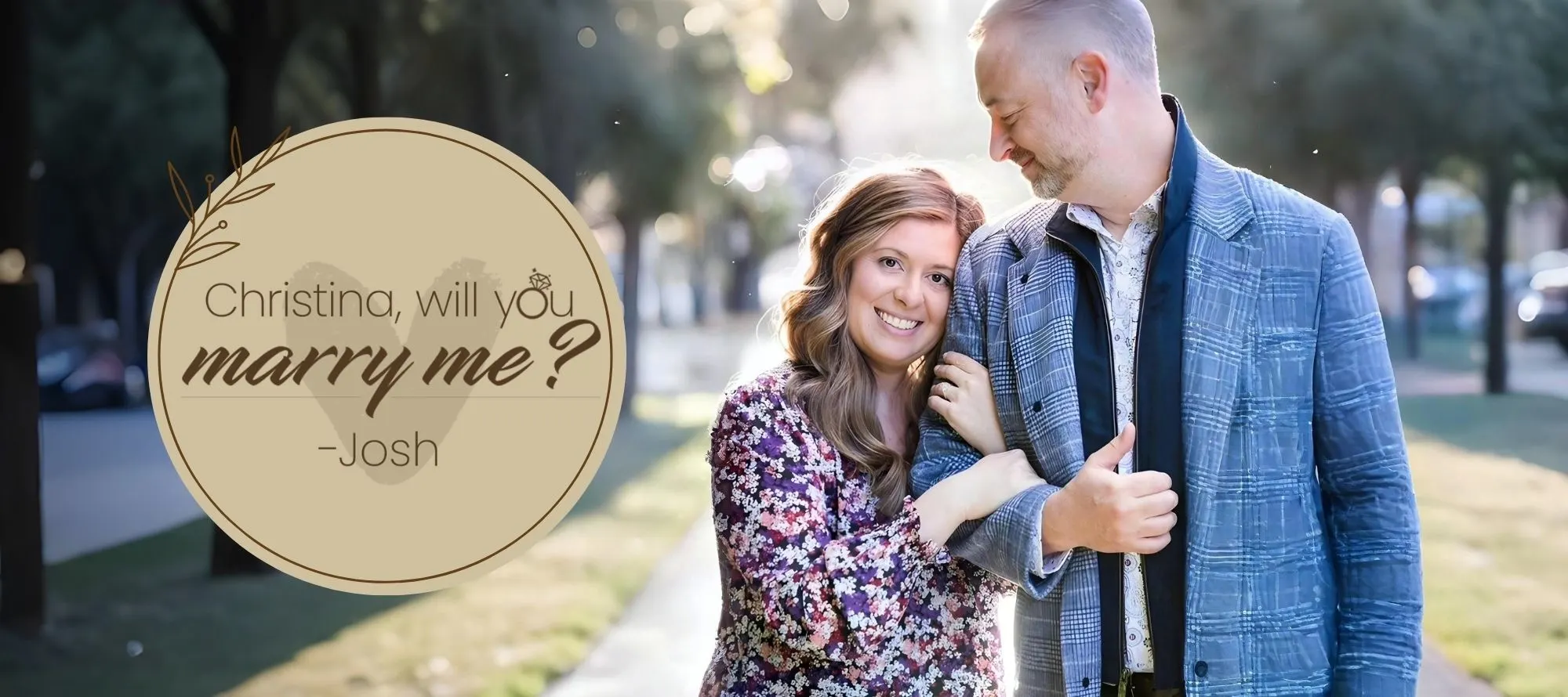 Happy Couples Christina and Josh at Bowman Jewelers